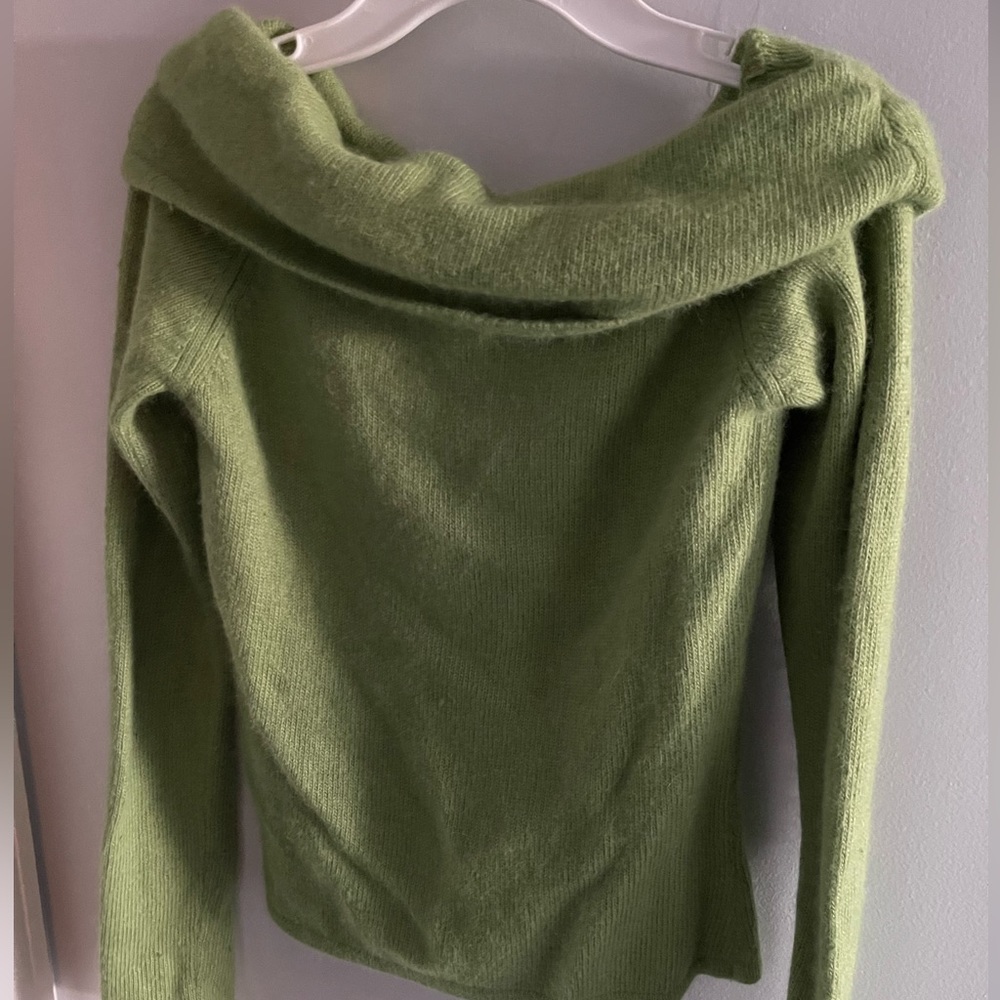 Off the shoulder sweater